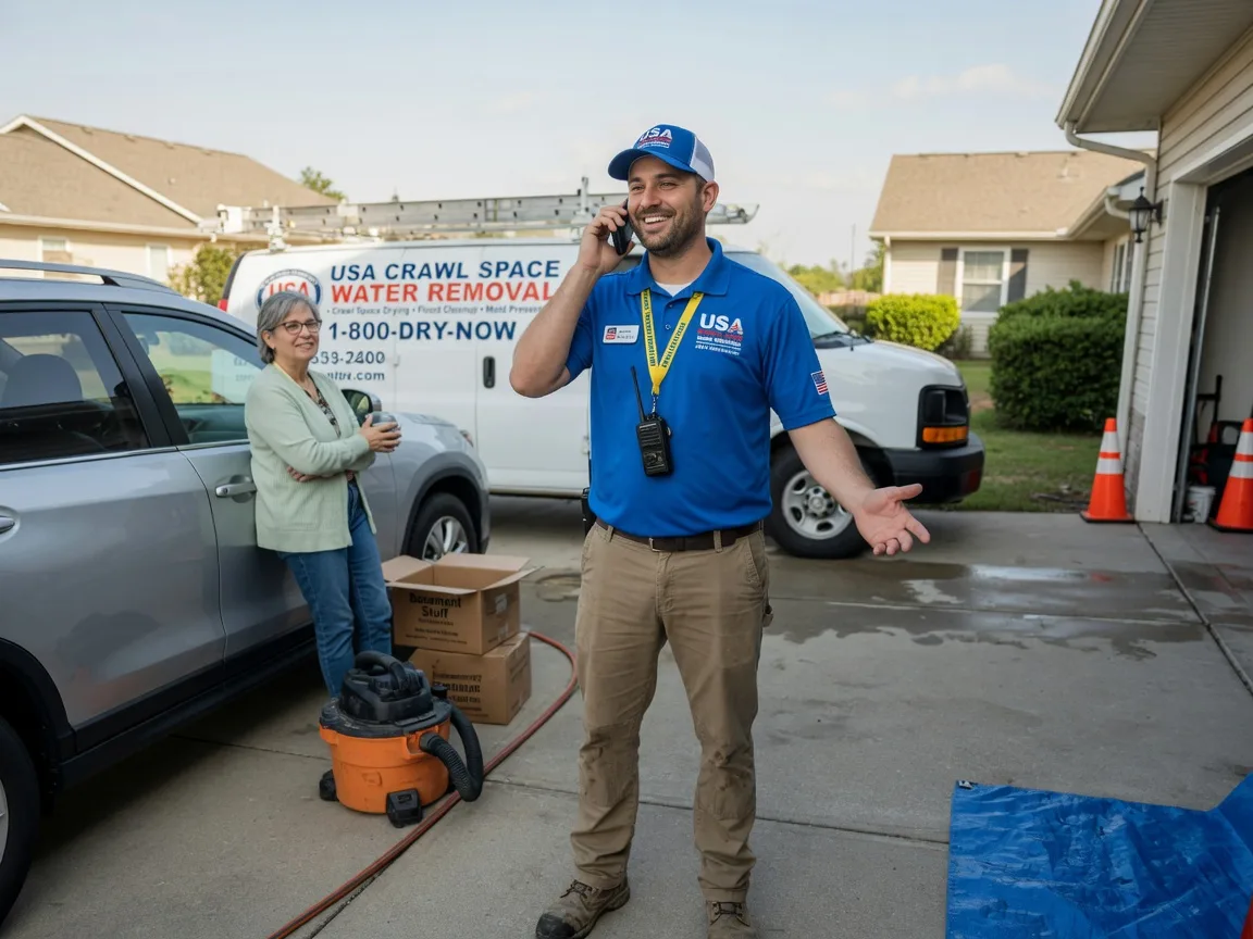 Crawl Space Water Removal Depauw, IN FAQs